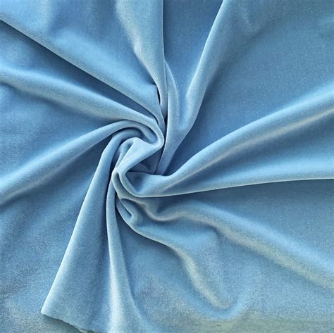 sky blue velvet